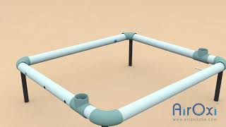 Making of AirOxi Tube aeration solutions for aquaculture [upl. by Cooley706]