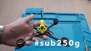 sub 250g 5quot FPV drone build [upl. by Adalai511]