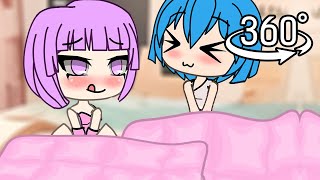 360° what They doing under Blanket  gacha club gacha life  gacha heat Read Description [upl. by Gault]