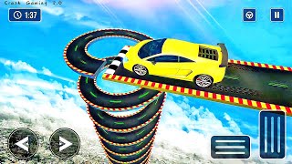 Car Games 3D Stunt Racing Game  Master Car Racing Mega Ramp Stunts Android GamePlay [upl. by Adiesirb332]