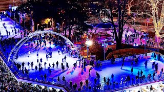 Eislaufen in Wien am Rathausplatz [upl. by Enilrac791]