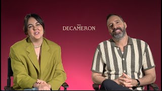 “The Decameron” Interview with Tony Hale and Creator Kathleen Jordan [upl. by Fiore]