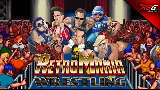 RetroMania Wrestling  Lets Play the BEST Wrestling Game Out right now  Red Bandana Gaming [upl. by Issie305]