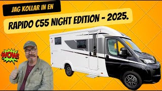 Jag kollar in en Rapido C55 Night Edition  2025 Bra lastvikt stort garage trevlig interiör [upl. by Yaresed]