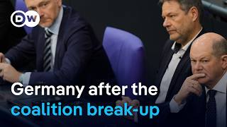 Whats next for Germany after the coalition collapse  DW News [upl. by Adaminah788]