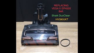 Changing motor belt  SHARK DUOCLEAN HV390ukt Corded vacuum cleaner HV390uk HV390ukco [upl. by Annala]