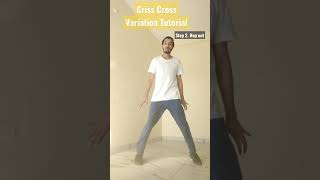 Criss cross variation tutorial  shorts ytshorts hiphop dance [upl. by Nnyroc]