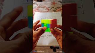 3x3 RUBIKS CUBE EASY TRICK VIRAL TRENDING SHORTS [upl. by Ahsinrad]