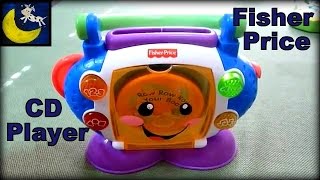 Review of Fisher Price Laugh and Learn Sing With Me CD Player Toy [upl. by Marcos]