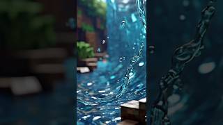 Minecraft water 🌊 in 70020s shorts [upl. by Onibas427]