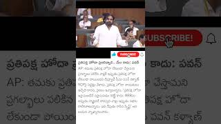 AP Dy CM Pawan Kalyan speech in assembly [upl. by Niamrahc911]