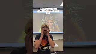 POV You mus thank beyonce or else you ☠️⛓️ funny skit cringe satire thankyoubeyonce [upl. by Adnimra]