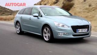 Peugeot 508 video review by autocarcouk [upl. by Akinwahs]