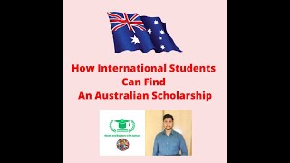 How International Students Can Find an Australian Scholarship [upl. by Keeryt]