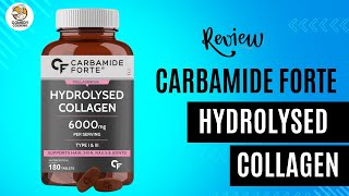 Carbamide Forte Hydrolyzed Collagen Peptides Review  Type 1 amp 3 Collagen Powder [upl. by Llamaj]