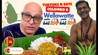 Foodies Paradise Tuktuks and Local Food  Colombo  Sri Lanka  Wellawatte [upl. by Reinold594]