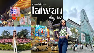 TRIP TO TAIWAN Day 1 amp 2 • Taichung Theater Zhong She Flower Market Taipei 101✈️🏯  Philippines [upl. by Bail607]