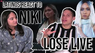 Latinos react to NIKI  Lose  Live Performance at GOMOx88Rising REACTIONREVIEW [upl. by Herrmann]