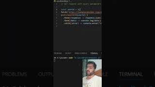 How to Fetch API Data with Query Parameters in JavaScript [upl. by Bilski190]