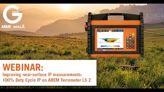 ABEM Terrameter LS 2 100 Duty Cycle IP [upl. by Yerhcaz]