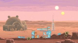 Angry Birds Star Wars 11 Tatooine 3Star Walkthrough [upl. by Rebna396]