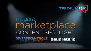 TridiumTalk Niagara Marketplace Content Spotlight [upl. by Cid213]