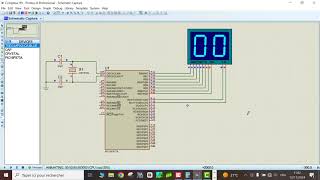 Programmer un Compteur de 00 à 99 avec MikroC PRO et le PIC16F877A [upl. by Anotyal]