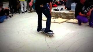 Luan Oliveira Switch Gazelle Heelflip Slow Motion [upl. by Brawner697]