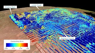 Airborne Electromagnetic data  mapping mineral and groundwater resources [upl. by Otanod]