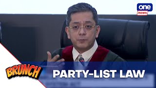 Brunch  Comelec seeks complete overhaul of Partylist System Act [upl. by Atrice557]