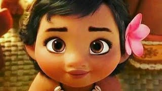 Dil Hai Chota Sa l Beautiful Animated love song l cute kids l Moana cartoon l [upl. by Melone820]