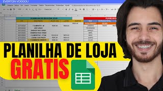 Aprenda a fazer PLANILHA da sua loja de ROUPA passo a passo [upl. by Zerat]