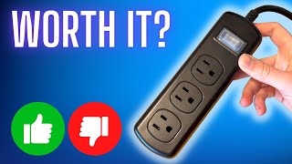 EIGSO Waterproof Outdoor Power Strip Review [upl. by Kev745]