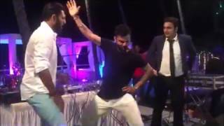 Virat Kohli dance II Virat Kohli Bhangra II Virat Kohli dance on Yuvi wedding II [upl. by Lleunamme]