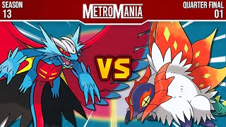 ROARING MOON vs SLITHER WING  MetroMania S13 Quarter Final 1 [upl. by Hselin]