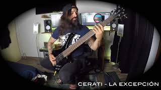 Cerati  La ExcepcioÌn Bass Cover [upl. by Notgnillew]