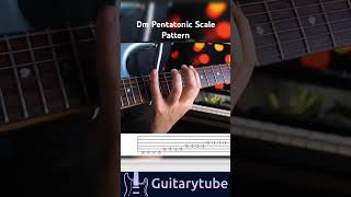 Guitar Lessons  Dm Pentatonik Scale Pattern by Alan guitarlesson guitartutorial tabs shorts [upl. by Aitnom]