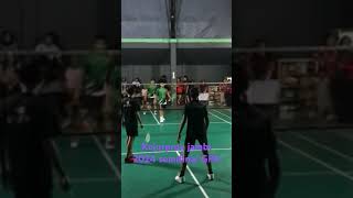 Kejurprov Jambi 2024 semifinal ganda pemula putra Novac paza vs Dianda thoriq [upl. by Avenej961]