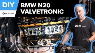 BMW N20 Valvetronic Actuator Replacement DIY 20122018 BMW F30 328i F10 528i [upl. by Kelsi]