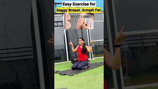 Exercise to reduce breast sizemotivation weightloss weightlossexercise trending bellyfat fit [upl. by Nihi]