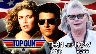 Top Gun 1986 vs 2022 Cast Then and Now [upl. by Zetroc]