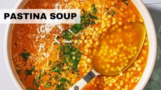 Pastina Soup Recipe  Italian Pastina Soup in 30 Minutes or Less [upl. by Pisano35]