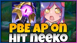 PBE NEW Riftmaker AP On Hit Neeko [upl. by Aokek]