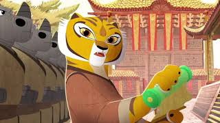 Kung Fu Panda Secrets of the Scroll Tigress Recruits the Four Warriors [upl. by Amitak253]