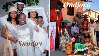 Our wedding part 3 Herero wedding 2024 SundayOndjova [upl. by Attiuqram]