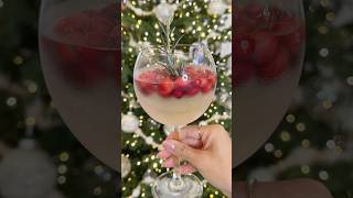 SATISFYING CHRISTMAS DRINK christmas cocktail mocktail satisfying drink asmr [upl. by Ahsenek773]