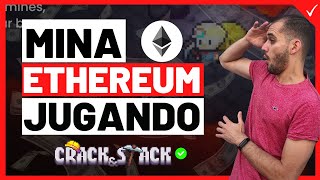 GANA ETHEREUM JUGANDO un JUEGO NFT MINANDO GRATIS ✅ Aprende Cómo JUGAR CRACK and STACK Fácil [upl. by Quickel]