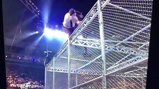 Undertaker throws Mankind off the cell  King of the Ring 1998 [upl. by Jordison779]