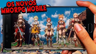 OS 14 NOVOS MMORPG MOBILE PARA ANDROID DE 2024 [upl. by Nalahs]