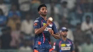 mayank yadav bowling action Delhi fast bowler mayank yadav [upl. by Aneled]